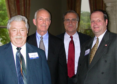 Admiral Inman with TFI Leaders John Vanson, Larry Vanston and David Smith Admiral Inman with TFI Leaders Dr. John Vanson, Dr. Larry Vanston and David Smith
