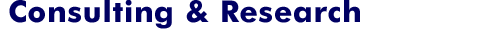 Research and Consulting