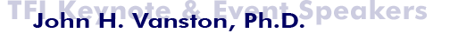 TFI Keynote and Event Speakers - David Smith