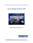 Top Technology Trends 2007 cover